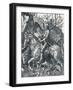 The Knight, Death and the Devil, 1513-Albrecht Dürer-Framed Giclee Print