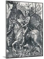 The Knight, Death and the Devil, 1513-Albrecht Dürer-Mounted Giclee Print