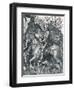 The Knight, Death and the Devil, 1513-Albrecht Dürer-Framed Giclee Print