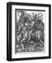 The Knight, Death and The Devil , c.1514-Albrecht Dürer-Framed Premium Giclee Print