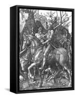 The Knight, Death and The Devil , c.1514-Albrecht Dürer-Framed Stretched Canvas