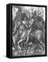 The Knight, Death and The Devil , c.1514-Albrecht Dürer-Framed Stretched Canvas