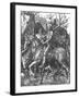 The Knight, Death and The Devil , c.1514-Albrecht Dürer-Framed Giclee Print