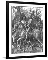 The Knight, Death and The Devil , c.1514-Albrecht Dürer-Framed Giclee Print