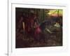 The Knight of the Sun C.1859-60-Arthur Hughes-Framed Giclee Print