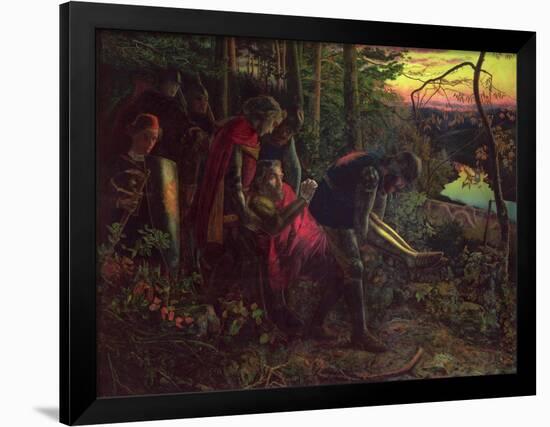 The Knight of the Sun C.1859-60-Arthur Hughes-Framed Giclee Print