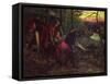 The Knight of the Sun C.1859-60-Arthur Hughes-Framed Stretched Canvas