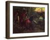 The Knight of the Sun C.1859-60-Arthur Hughes-Framed Giclee Print