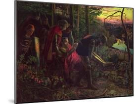 The Knight of the Sun C.1859-60-Arthur Hughes-Mounted Giclee Print