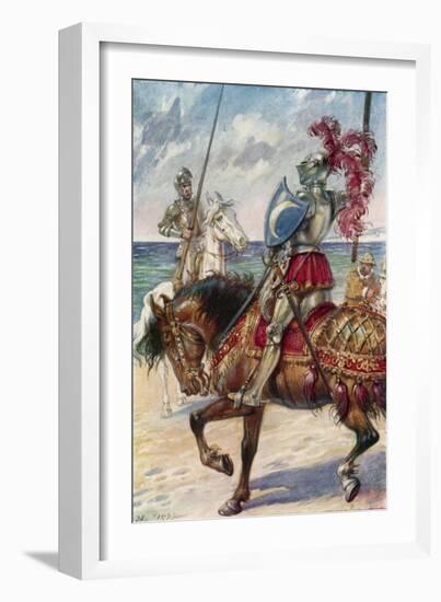 The Knight of the White Moon-Paul Hardy-Framed Giclee Print