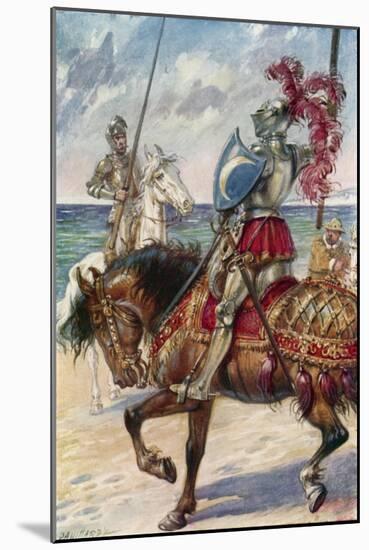 The Knight of the White Moon-Paul Hardy-Mounted Giclee Print