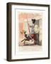 The Knight of the Woeful Countenance Going to Extirpate the National Assembly-null-Framed Giclee Print