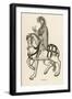 The Knight on a Fine Horse-null-Framed Art Print
