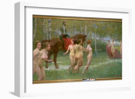 The Knight's Dream, 1902-Richard Mauch-Framed Giclee Print