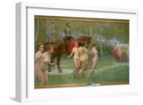 The Knight's Dream, 1902-Richard Mauch-Framed Giclee Print