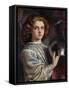 The Knight's Esquire (L'ecuyer)-Frederick William Burton-Framed Stretched Canvas