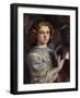 The Knight's Esquire (L'ecuyer)-Frederick William Burton-Framed Giclee Print