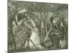 The Knight's Farewell, 1858-Edward Burne-Jones-Mounted Giclee Print