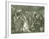 The Knight's Farewell, 1858-Edward Burne-Jones-Framed Giclee Print