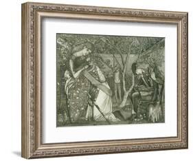 The Knight's Farewell, 1858-Edward Burne-Jones-Framed Giclee Print