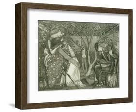 The Knight's Farewell, 1858-Edward Burne-Jones-Framed Giclee Print