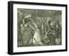 The Knight's Farewell, 1858-Edward Burne-Jones-Framed Giclee Print