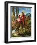 The Knight, the Young Girl and Death-Hans Baldung-Framed Giclee Print