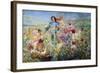 The Knight with the Flower Nymphs-Georges Rochegrosse-Framed Giclee Print