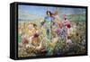 The Knight with the Flower Nymphs-Georges Rochegrosse-Framed Stretched Canvas