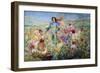 The Knight with the Flower Nymphs-Georges Rochegrosse-Framed Giclee Print