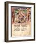 The Knights of the Round (Miniature From La Quete Du Saint Graal Et La Mort D'Arthus)-null-Framed Giclee Print