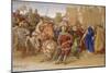 The Knights of the Round Table About to Depart in Quest of the Holy Grail, 1849-William Dyce-Mounted Giclee Print