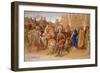 The Knights of the Round Table About to Depart in Quest of the Holy Grail-null-Framed Giclee Print