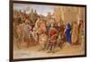 The Knights of the Round Table About to Depart in Quest of the Holy Grail-null-Framed Giclee Print
