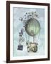 The Knitting Machine-Fab Funky-Framed Art Print