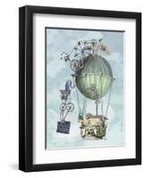 The Knitting Machine-Fab Funky-Framed Art Print