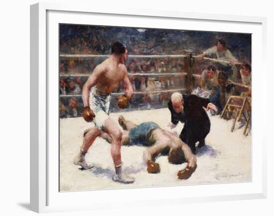 The Knock Out-Claude Charles Bourgonnier-Framed Giclee Print