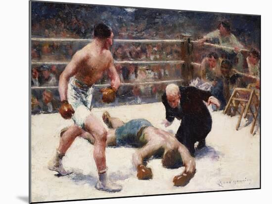 The Knock Out-Claude Charles Bourgonnier-Mounted Giclee Print