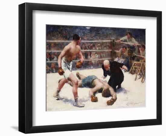 The Knock Out-Claude Charles Bourgonnier-Framed Giclee Print