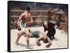 The Knock Out-Claude Charles Bourgonnier-Framed Stretched Canvas