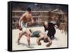 The Knock Out-Claude Charles Bourgonnier-Framed Stretched Canvas