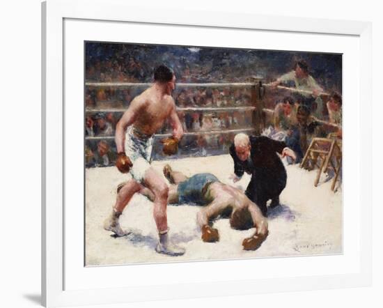 The Knock Out-Claude Charles Bourgonnier-Framed Giclee Print