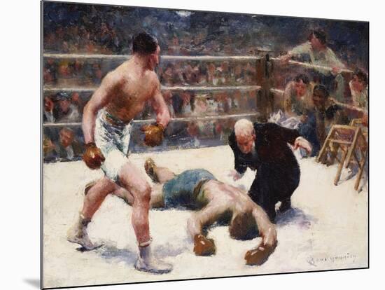 The Knock Out-Claude Charles Bourgonnier-Mounted Giclee Print