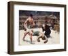 The Knock Out-Claude Charles Bourgonnier-Framed Premium Giclee Print