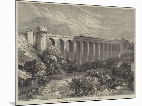 The Knucklass Viaduct, Central Wales Railway-null-Mounted Giclee Print