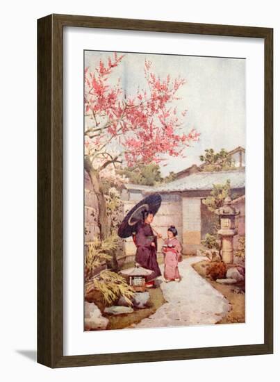 The Kobai Plum Blossom-Ella Du Cane-Framed Giclee Print