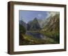 The Koenigssee with Watzmann, 1837-Adalbert Stifter-Framed Giclee Print