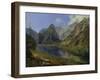 The Koenigssee with Watzmann, 1837-Adalbert Stifter-Framed Giclee Print