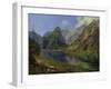 The Koenigssee with Watzmann, 1837-Adalbert Stifter-Framed Giclee Print