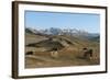 The Koh-e Baba mountains make an impressive backdrop in Bamiyan Province, Afghanistan, Asia-Alex Treadway-Framed Photographic Print